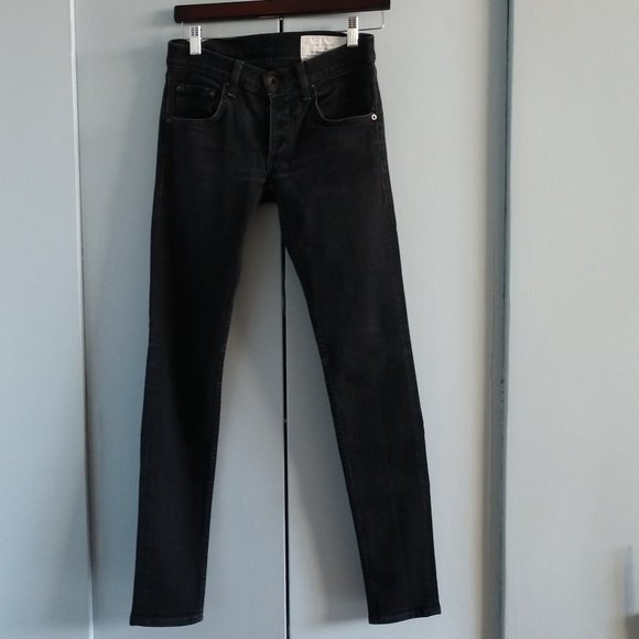 rag & bone Denim - Rag & Bone Denim 8 Standard Issue Jeans Black